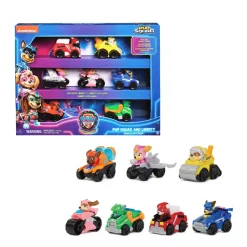 Paw Patrol The Mighty Movie 7-Delige Pup Squad Racers Cadeauset