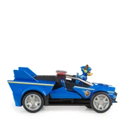 Paw Patrol The Mighty Movie Chase'S Transformerende Raceauto Met Licht En Geluid Met Chase