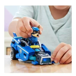 Paw Patrol The Mighty Movie Politiewagen Met Chase-Actiefiguur Licht En Geluid