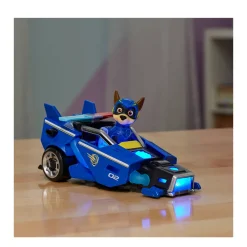 Paw Patrol The Mighty Movie Politiewagen Met Chase-Actiefiguur Licht En Geluid