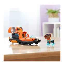 Paw Patrol The Mighty Movie Hovercraft Met Zuma-Actiefiguur Licht En Geluid