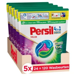 Persil Discs Color Doy - Wascapsules - Voordeelverpakking - 5 X 24 Wasbeurten - 120 Wasbeurten