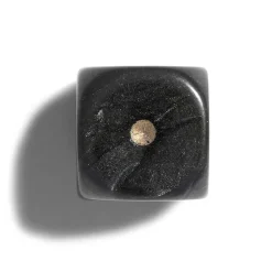 Philos Parelmoer Zwart Dobbelstenen 12Mm 36St. Dobbelstenen 36 Stuks (Parelmoer Zwart)