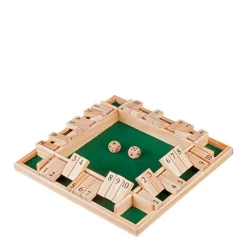 Philos Shut The Box 10 Hout Dobbelspel