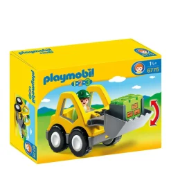 Playmobil 1-2-3 Graafmachine Met Werkman 6775