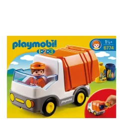 Playmobil 1-2-3 Vuilniswagen 6774