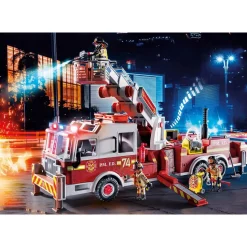 Playmobil City Action Brandweerwagen: Us Tower Ladder 70935