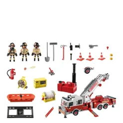 Playmobil City Action Brandweerwagen: Us Tower Ladder 70935