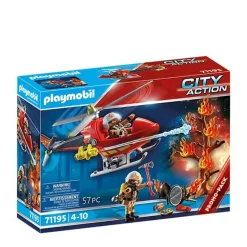 Playmobil City Action Brandbestrijding Helikopter - 71195