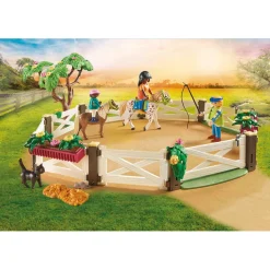 Playmobil Country Rijlessen Met Paardenboxen 70995
