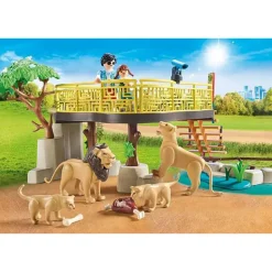 Playmobil Family Fun Leeuwen In Het Buitenverblijf - 71192
