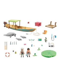 Playmobil Wiltopia Boottocht Naar De Zeekoeien - 71010
