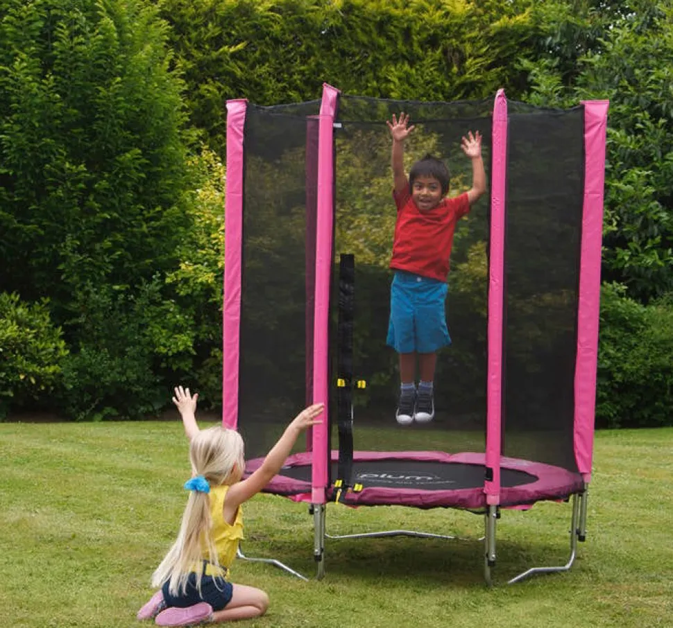 Plum Junior Trampoline Met Veiligheidsnet O140 Cm