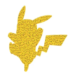 Pokemon Shaped Pikachu Legpuzzel 727 Stukjes