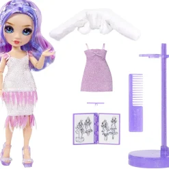 Rainbow High Fantastic Fashion Violet Willow - Paarse Pop