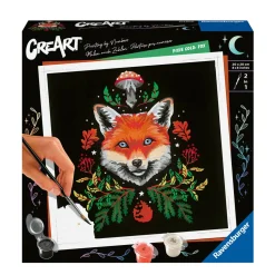 Ravensburger Pixie Cold Edition Fox - Schilderen Op Nummer Voor Volwassenen