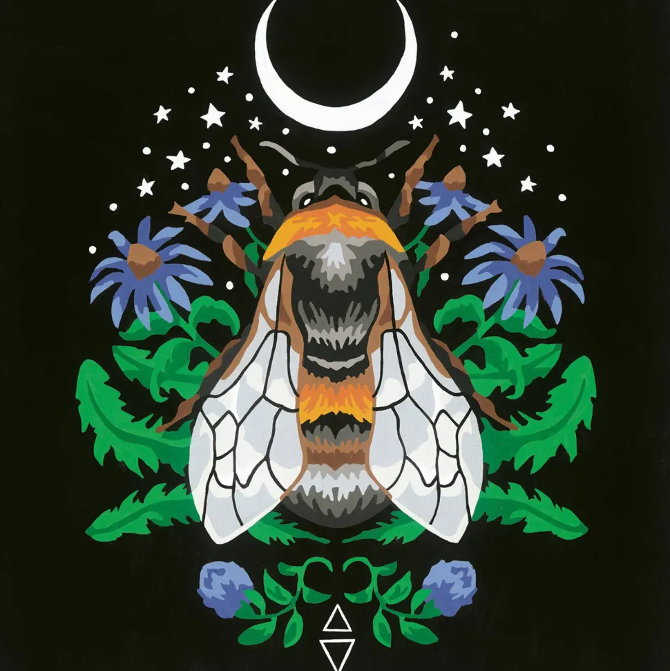 Ravensburger Pixie Cold Edition Bee - Schilderen Op Nummer Voor Volwassenen