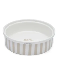 Riviera Maison Honden Voerbak - Bone Appetit Dog Bowl - L (O 20X6 Cm)