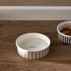 Riviera Maison Honden Voerbak - Bone Appetit Dog Bowl - L (O 20X6 Cm)