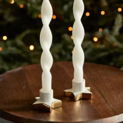 Riviera Maison Kandelaar Kerst A Starry Night (Set Van 2)