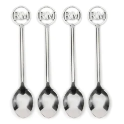 Riviera Maison Rm Monogram Koffielepel (Set Van 4)