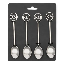 Riviera Maison Rm Monogram Koffielepel (Set Van 4)
