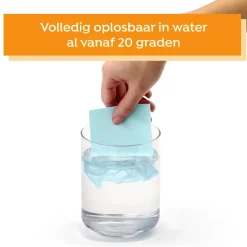 Robijn Classics Stralend Wit Wasmiddeldoekjes - 4 X 16 Wasstrips - Voordeelverpakking - 64 Wasbeurten