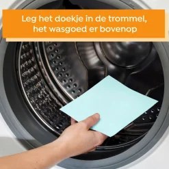 Robijn Classics Stralend Wit Wasmiddeldoekjes - 4 X 16 Wasstrips - Voordeelverpakking - 64 Wasbeurten