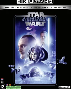 Star Wars Episode 1 - The Phantom Menace (4K Ultra Hd Blu-Ray)