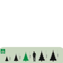 Triumph Tree Verlichte Kerstboom Forest Frosted (H185 X O130 Cm)