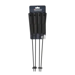 Vaggan Barbecue Pennen Set (4 Stuks)