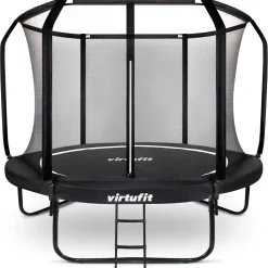 Virtufit Premium Trampoline Met Veiligheidsnet 366 X 366 X 85 Cm