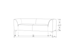 Vtwonen 3-Zits Loungebank Hollandia