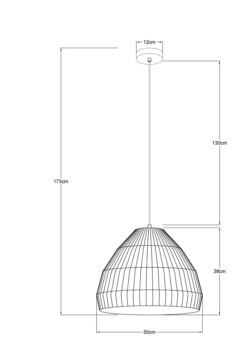 Wehkamp Home Hanglamp Ropino