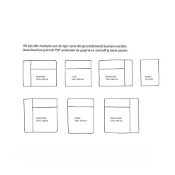 Wehkamp Home Hoekbank Rechts Igor Met Hocker