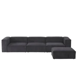 Wehkamp Home Igor 4-Zits Bank Met Hocker Iii