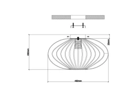 Wehkamp Home Plafondlamp Blade