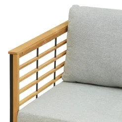 Wehkamp Home Teak 3-Zits Loungebank Leon