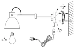 Wehkamp Home Wandlamp Ray