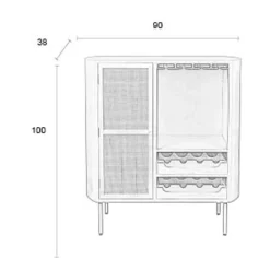 Wehkamp Home Wijnkast Amaya