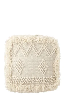 Wehkamp Home Wollen Poef (40X40 Cm)