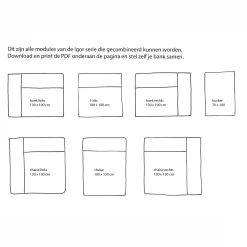 Wehkamp Home 3-Zitsbank Igor