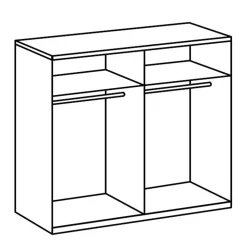 Wimex 4 Deurs Kledingkast James