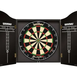 Winmau Dartkabinet Blade 6 Zwart Dartkabinet Blade 6 (Zwart)
