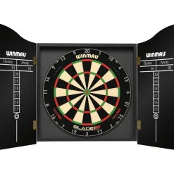 Winmau Dartkabinet Pro-Line Zwart Dartkabinet Pro-Line (Zwart)