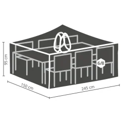 Winza Outdoor Covers Tuinmeubelhoes Tuinset L + Bobbin