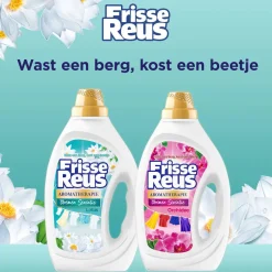 Witte Reus Gel Lotus - Vloeibaar Wasmiddel - Witte Was - Voordeelverpakking - 6 X 19 Wasbeurten - 114 Wasbeurten