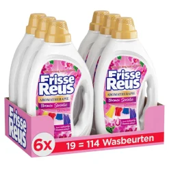 Witte Reus Gel Orchidee - Vloeibaar Wasmiddel - Gekleurde Was - Voordeelverpakking - 6 X 19 Wasbeurten - 114 Wasbeurten