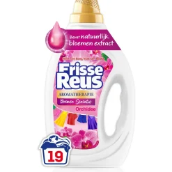 Witte Reus Gel Orchidee - Vloeibaar Wasmiddel - Gekleurde Was - Voordeelverpakking - 6 X 19 Wasbeurten - 114 Wasbeurten