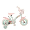 Woezel & Pip Kinderfiets 10 Inch Mintgroen/ Roze